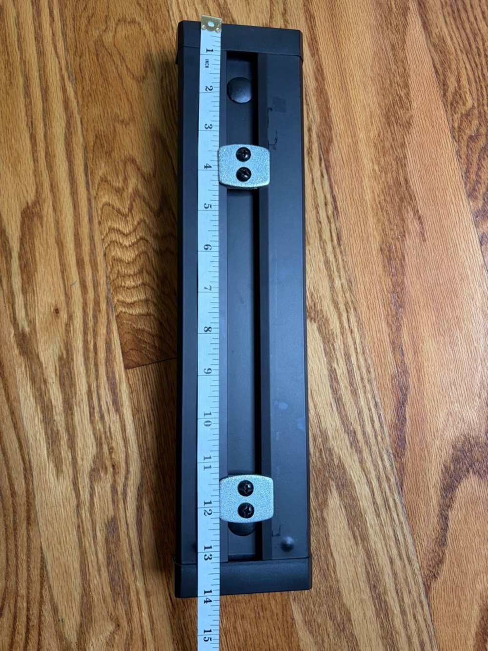 Modern 2-Tier Tempered Glass 2-Shelf Wall Mount Adjustable - Picture 6 of 9